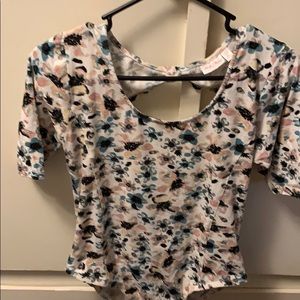 Floral bodysuit